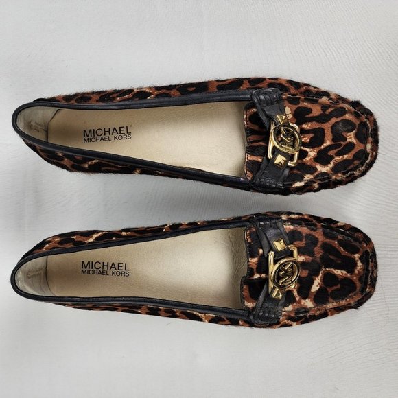 MICHAEL Michael Kors Shoes - MICHAEL Kors Animal Print Calf Hair Loafers Size 10.5